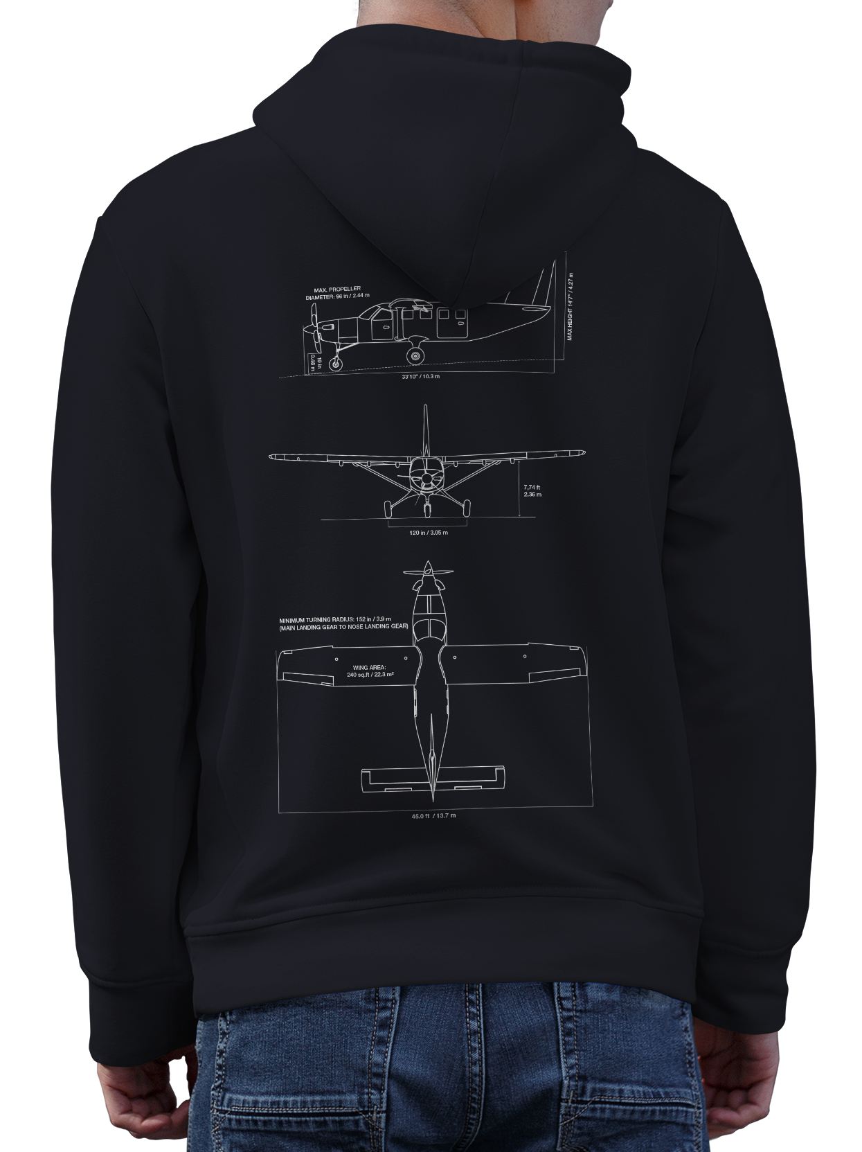 Hoodie Kodiak 100 Blueprint
