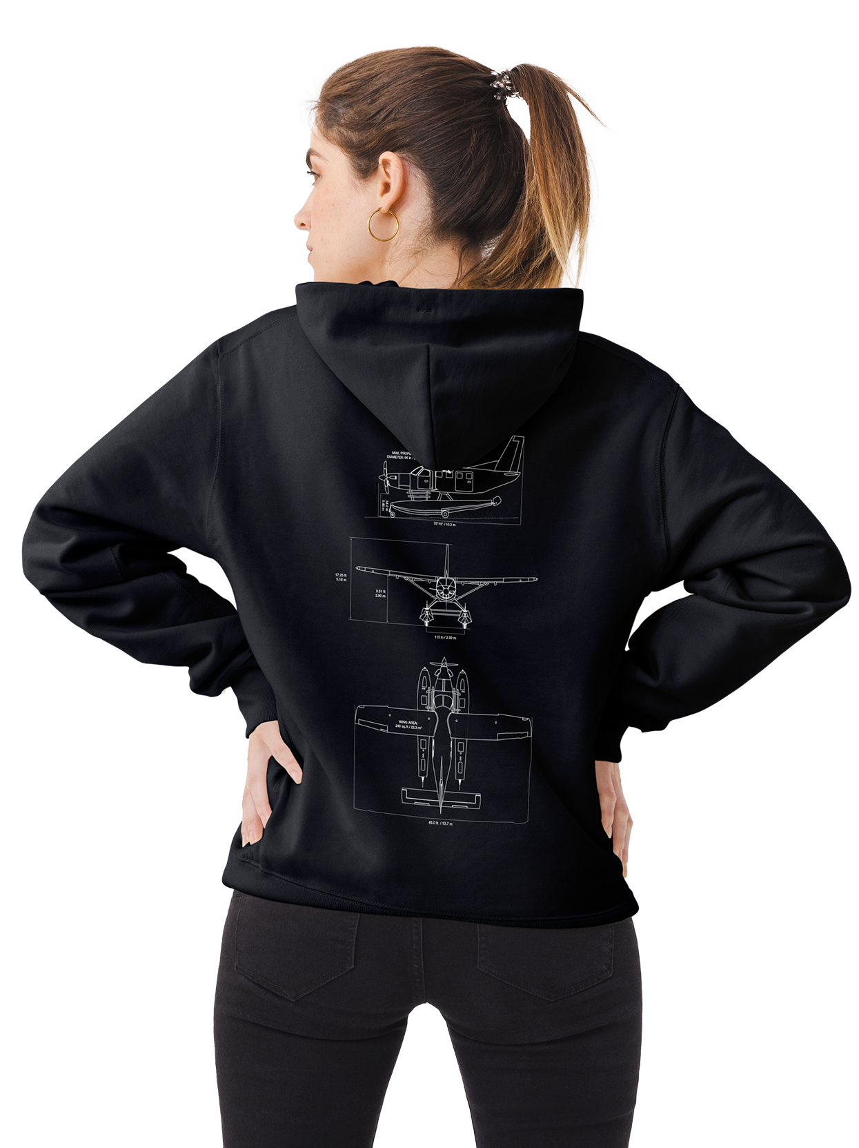 Hoodie Kodiak 100 on float