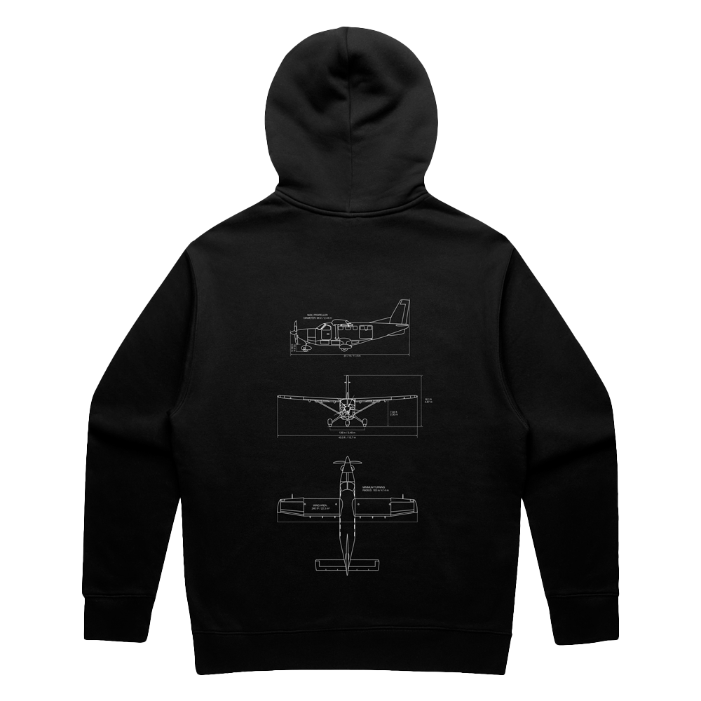 Hoodie Kodiak 900 Blueprint