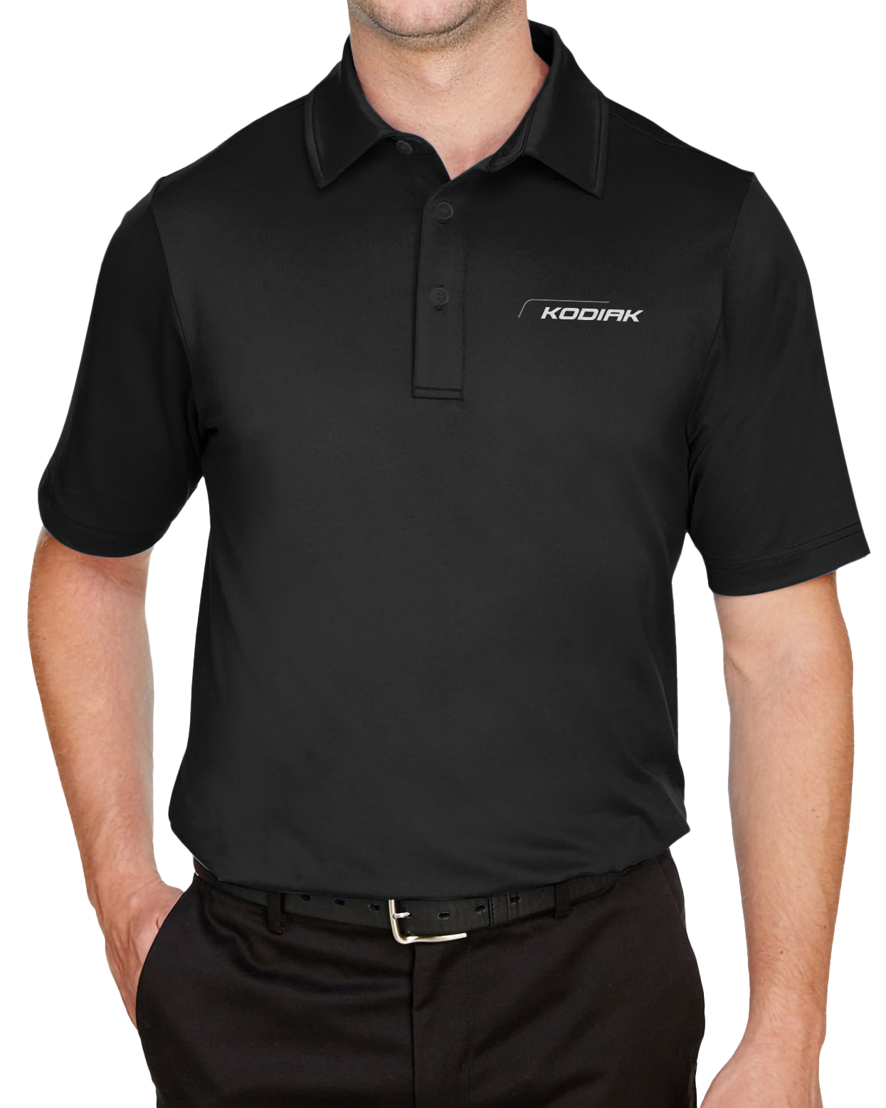 Kodiak short sleeve polo for men
