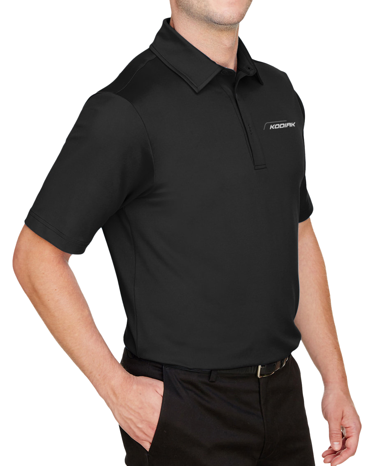 Kodiak short sleeve polo for men