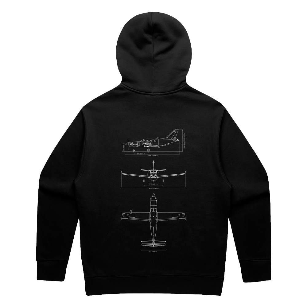 Hoodie TBM 960 Blueprint
