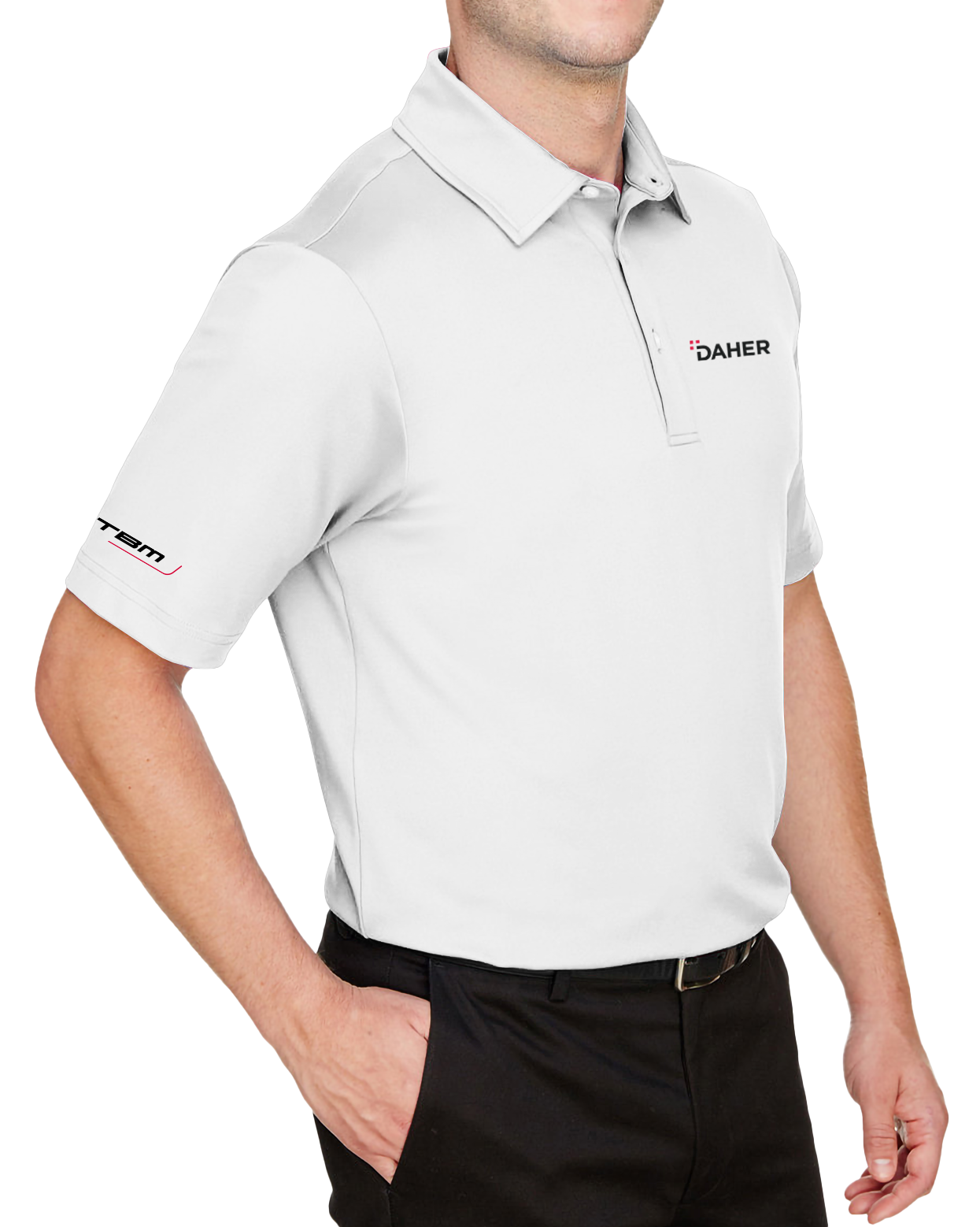 TBM & Kodiak short sleeve polo for men
