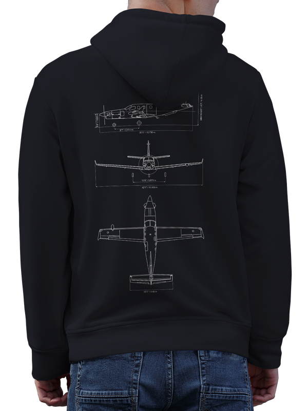 Hoodie TBM 960 Blueprint